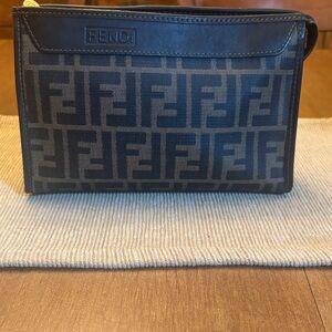 Fendi Zucca Cosmetic Bag
